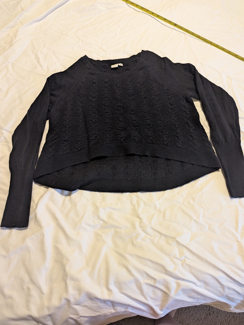 Anthropologie Sporadic Stitchery Pullover by Yellow Bird, XL